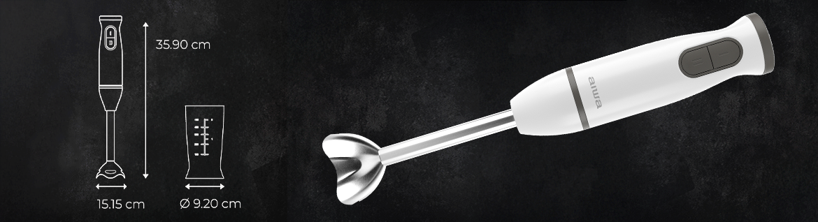 AIWA KENKIRI 800 – użycie blendera z kubkiem