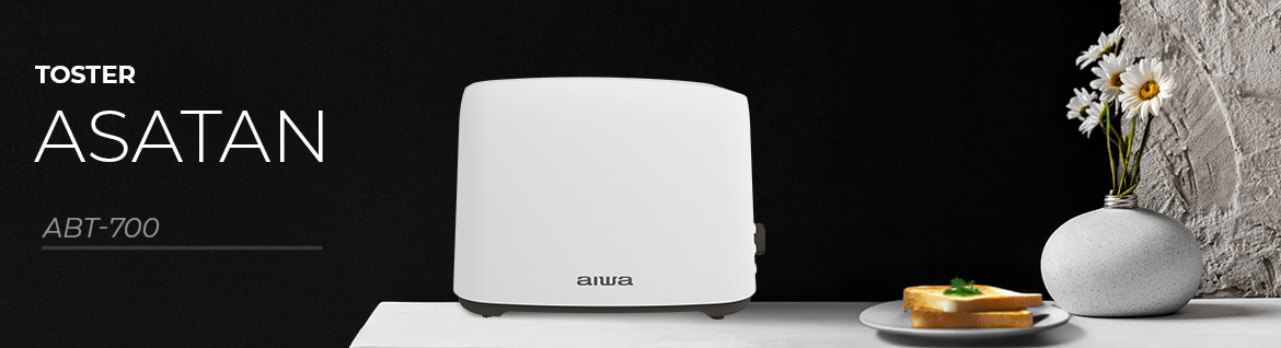 Toster AIWA ABT-700 ASATAN – widok ogólny i panele