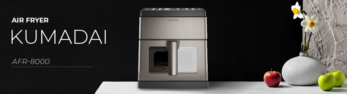 AIWA KUMADAI AFR-8000 – widok na panel sterowania i wnętrze