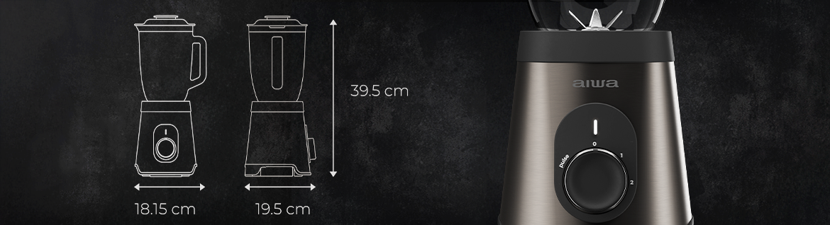 AIWA SABERU 1500 – dzbanek i funkcja Pulse