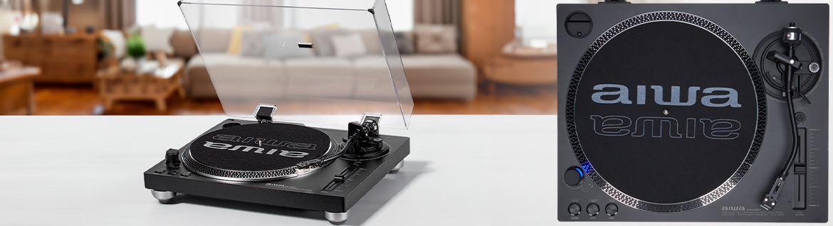 AIWA gramofon APX-1200BT/BK czarny 8435256810516