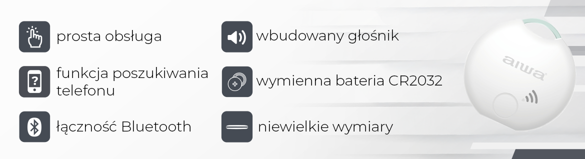 AIWA lokalizator AT-LT100 8435256811117