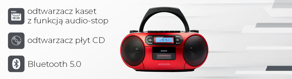 AIWA boombox BBTC- 550RD 8435256897210