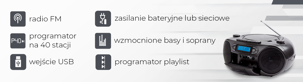 AIWA boombox BBTC- 550BK 8435256897708