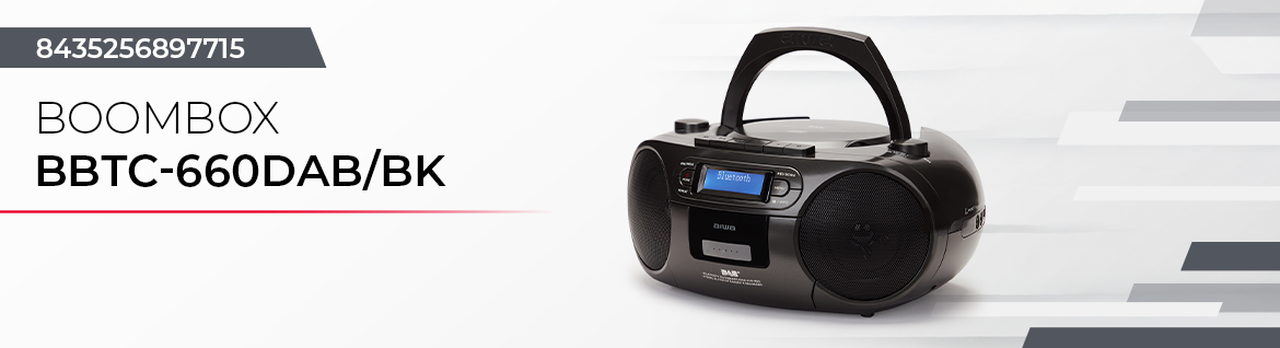 AIWA boombox BBTC-660DAB/BK 8435256897715