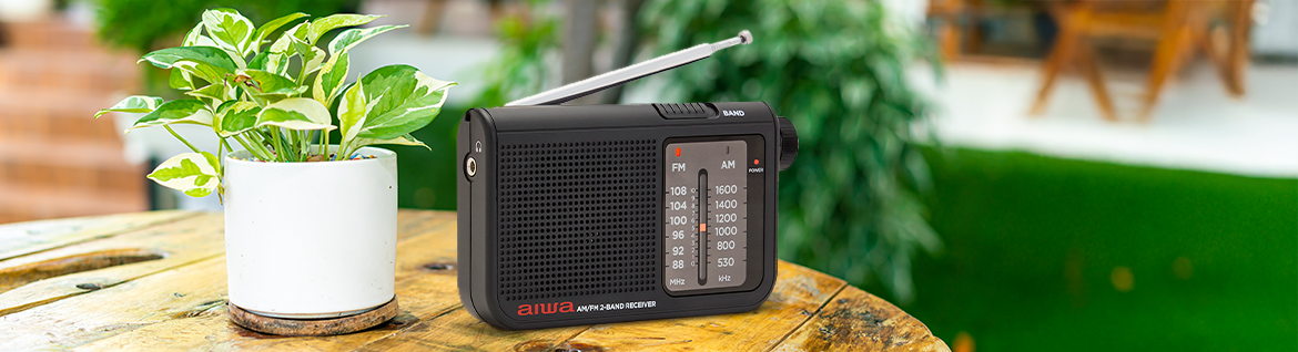 AIWA przenośne radio RS-55/BK czarne 8435256897883