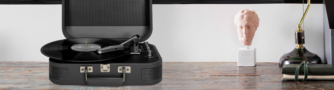 AIWA gramofon walizkowy VPX-1951TN tytan 8435256898385