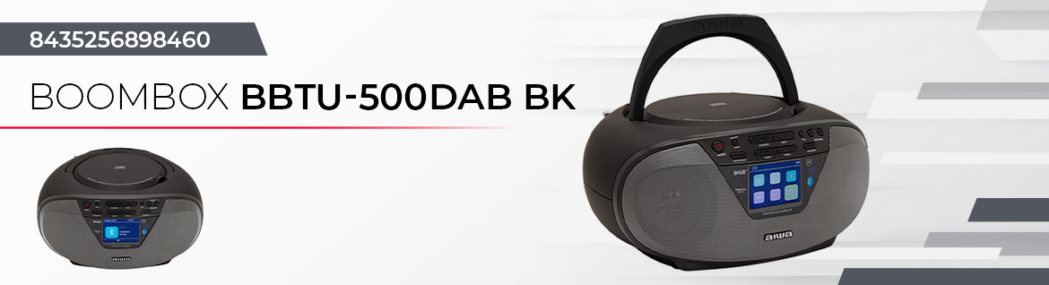 AIWA boombox BBTU-500BK DAB+/FM 8435256898460
