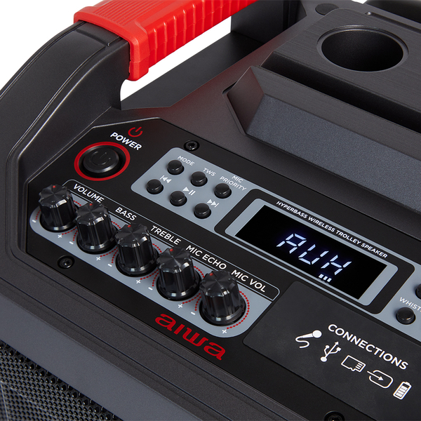 AIWA KBTUS-608MKII Power Audio – 60W, RGB, BT, Karaoke, AUX, USB