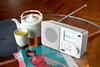 Radio DAB JVC RA-E611W-DAB białe