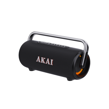 Głośnik Bluetooth AKAI ABTSW-75, 60W RMS, IPX5, TWS, RGB, USB/Powerbank, bateria 4800 mAh