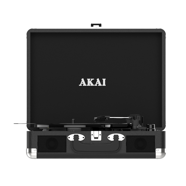 Gramofon AKAI ATT-18BT, Bluetooth 5.3 IN/OUT, USB REC, głośniki stereo, 3 prędkości, AUX