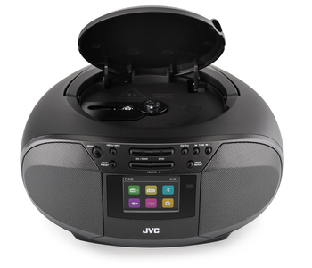 Boombox JVC RD-E664B DAB – Bluetooth, CD, DAB+, USB