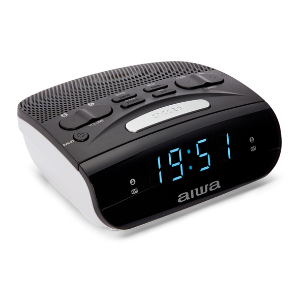 Radiobudzik  AIWA CR-15  LED czarny