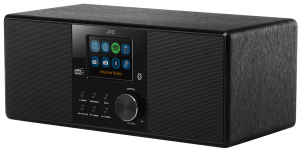 JVC radio internetowe RA-E981B, czarne