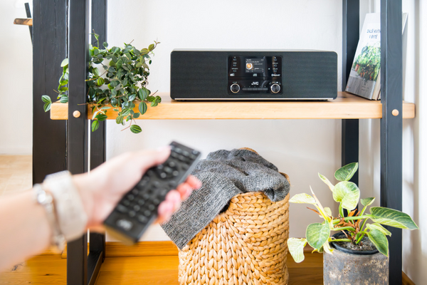 JVC Zestaw All In One RD-E984B czarny