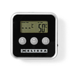 MELISSA Termometr do mięsa, do 250 °C, timer, wyświetlacz LCD, sonda 1 m, 16310241