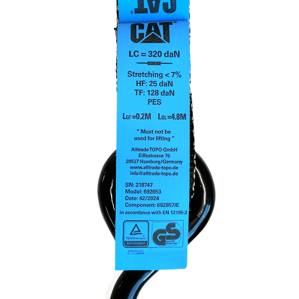 Pasy transportowe CAT 980491IE 2 szt/2,5 cm x 5,0m/500kg