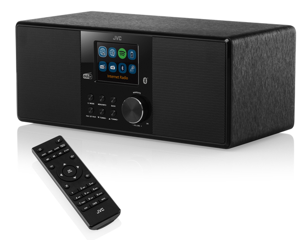 JVC radio internetowe RA-E981B, czarne