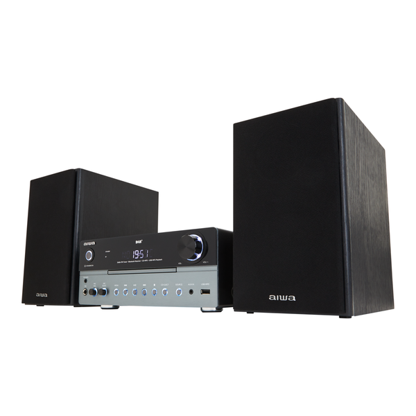 Wieża AIWA MSBTU-700DAB 2x25W z DAB+ czarna