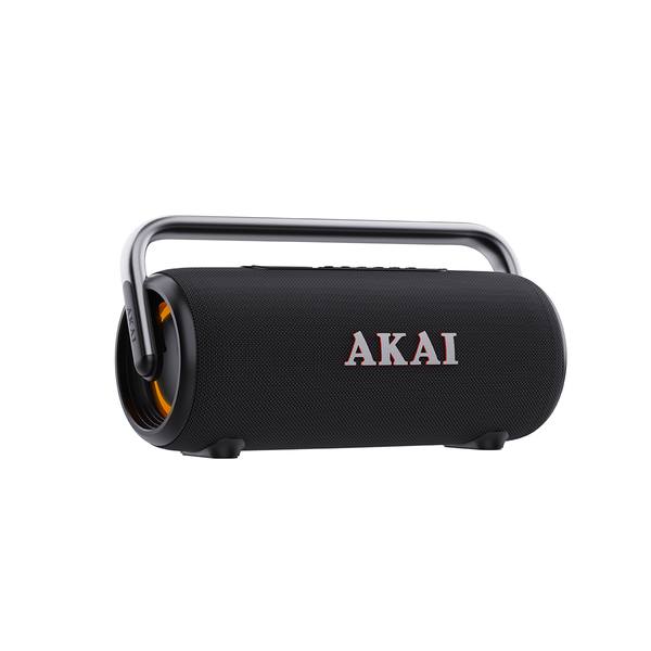 Głośnik Bluetooth AKAI ABTSW-75, 60W RMS, IPX5, TWS, RGB, USB/Powerbank, bateria 4800 mAh