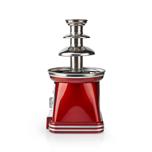 MELISSA Fontanna czekoladowa, 90 W, 32 cm, 3 poziomy, czerwono-biała, 16310186