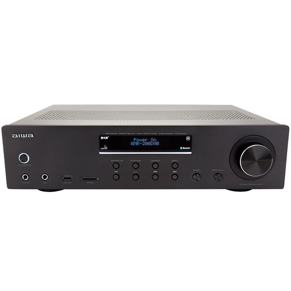 Amplituner AIWA AMR-200DAB/BK DAB+/FM czarny