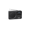 Radio przenośne AKAI APR-300 czarne, 2,5W RMS, FM, Bluetooth, USB/SD, AUX,