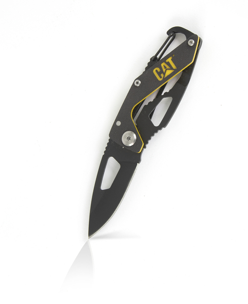 Nóż składany z karabińczykiem 13,3cm CAT Folding Pocket Buddy