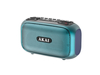 Radio przenośne AKAI APR-700, 2×3W RMS, Bluetooth, FM, USB/SD/AUX, RGB LED, bateria 1800 mAh