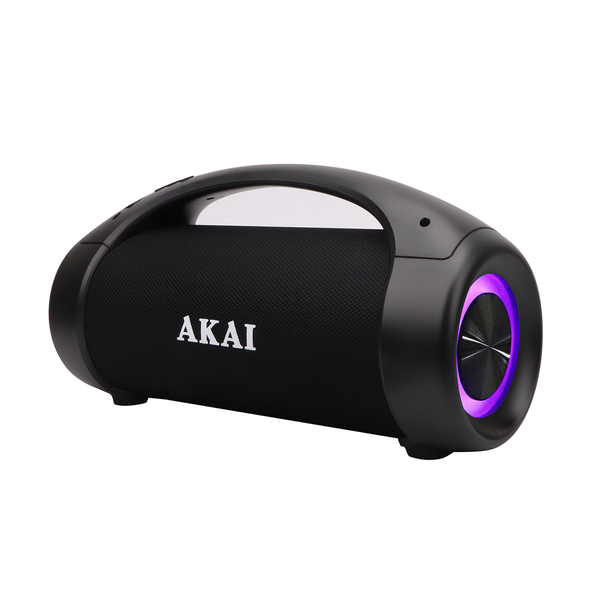 Głośnik Bluetooth AKAI ABTS-55, 50W RMS, IPX5, TWS, RGB, FM, USB, akumulator 3600 mAh
