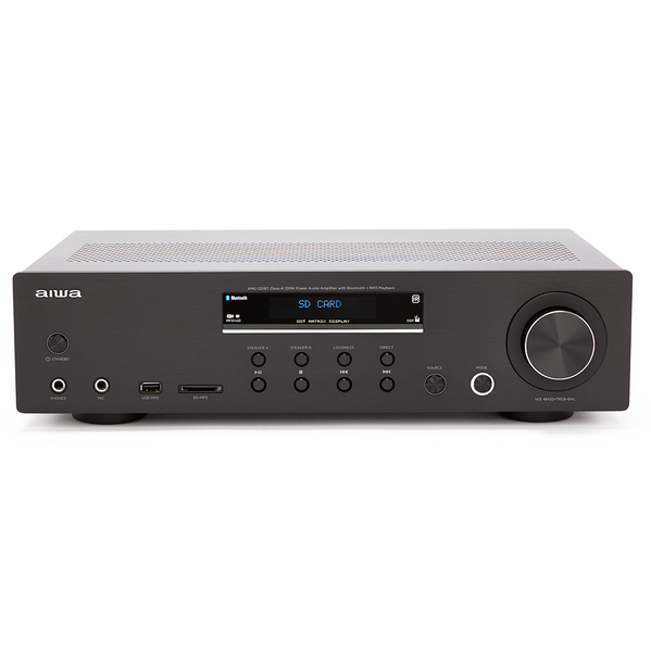 Wzmacniacz AIWA AMU-120BT/BK 120W czarny