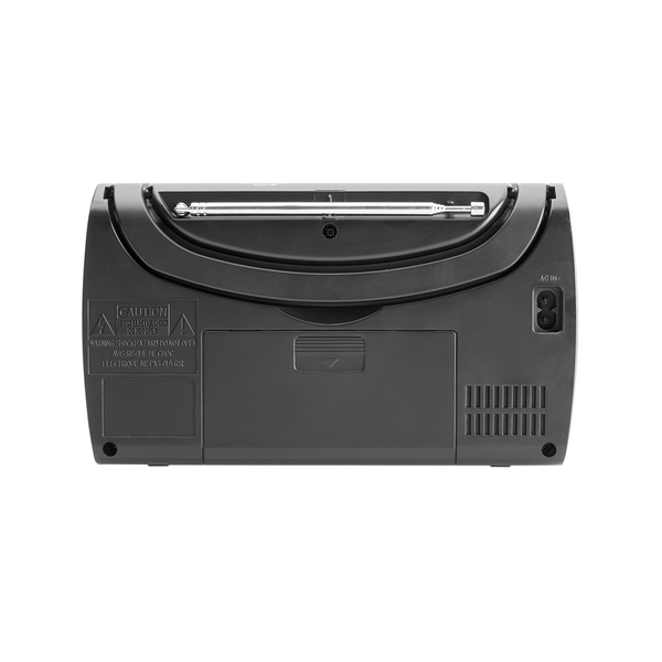 Przenośne radio JVC RA-E431B czarne Tuner FM Antena