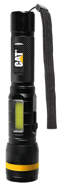 Latarka LED 700 lumenów - dwa źródła światła, ładowana USB CAT CT6215