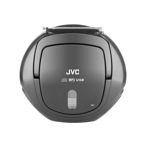 Radioodtwarzacz CD JVC RD-E221B czarny Boombox Tuner FM USB AUX