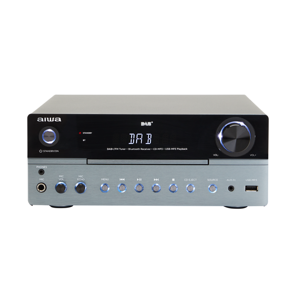 Wieża AIWA MSBTU-700DAB 2x25W z DAB+ czarna