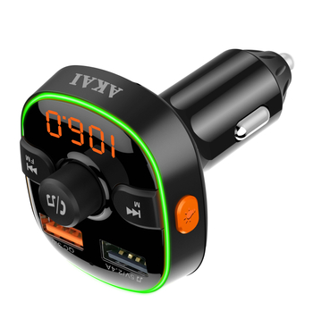 Transmiter FM AKAI FMT-52BT Bluetooth 4.2 USB MicroSD LED
