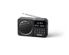 Radio przenośne AKAI APR-300 czarne, 2,5W RMS, FM, Bluetooth, USB/SD, AUX,