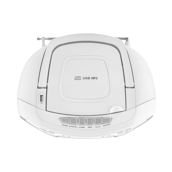 Radioodtwarzacz CD JVC RC-E451W biały Boombox Tuner FM USB