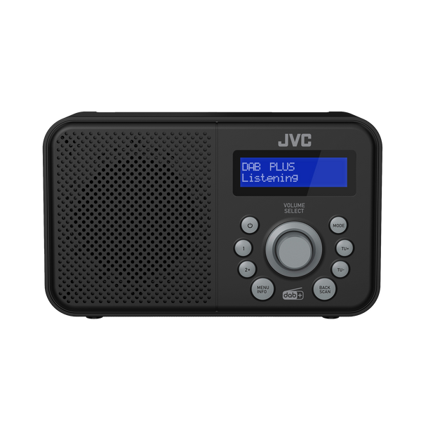 JVC radio DAB+ RA-E313B DAB czarne