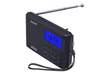 Radio przenośne AKAI APR-400, 0,8W RMS, FM/AM, Bluetooth, budzik, zegar, wyjście słuchawkowe