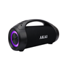 Głośnik Bluetooth AKAI ABTS-55, 50W RMS, IPX5, TWS, RGB, FM, USB, akumulator 3600 mAh