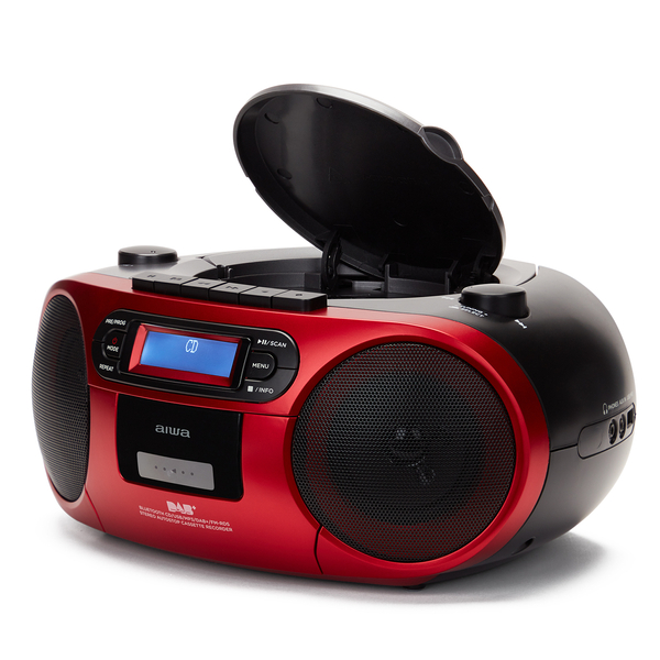 Boombox AIWA BBTC-660DAB/RD czerwony