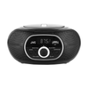 Radioodtwarzacz CD JVC RD-E221B czarny Boombox Tuner FM USB AUX