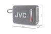 JVC Głośnik BT grey XS-E114G