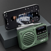 Radio przenośne AKAI APR-300 zielone, 2,5W RMS, FM, Bluetooth, USB/SD, AUX,