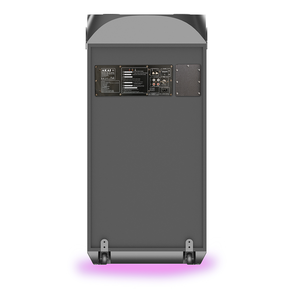 AKAI Power Audio DJ-BY6L 150W RMS, Bluetooth 5.0, FM, USB/SD, akumulator 9000mAh