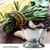 Gastronoma Waga kuchenna cyfrowa 5 kg, misa stalowa, timer, termometr, LCD