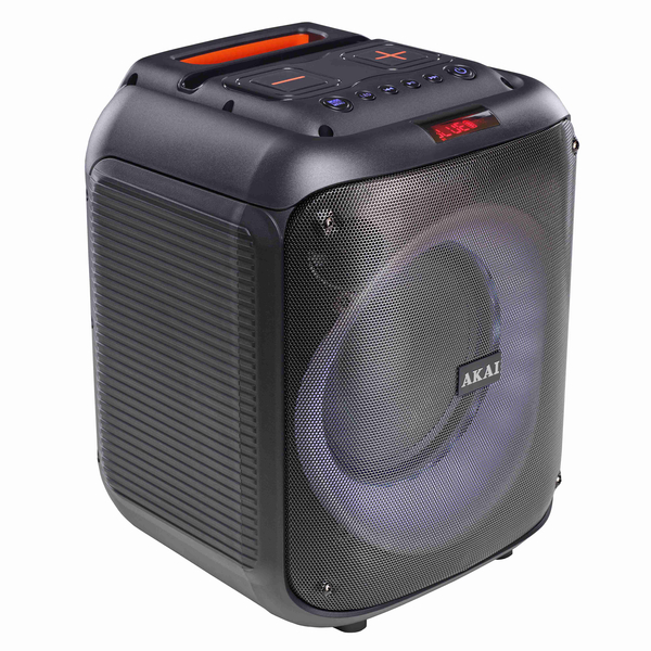 Party Speaker AKAI ABTS-V30, 40W RMS, 400W PMPO, Bluetooth 5.0, FM, AUX, bateria 3600 mAh