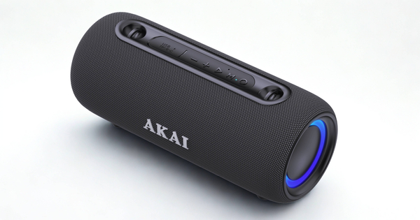 Głośnik Bluetooth AKAI ABTSW-40, 15W RMS, IPX5, TWS, USB, bateria 3600 mAh